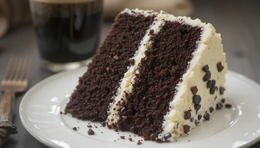 Guinness Chocolate Cake With Cream Cheese Frosting