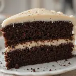 Moist Chocolate Cake With Buttercream Frosting