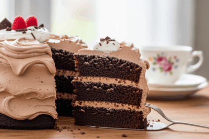 Chocolate Buttermilk Cake With Sour Cream