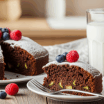 Chocolate Zucchini Cake With Milk
