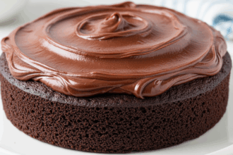 Chocolate Fudge Cake With Sour Cream