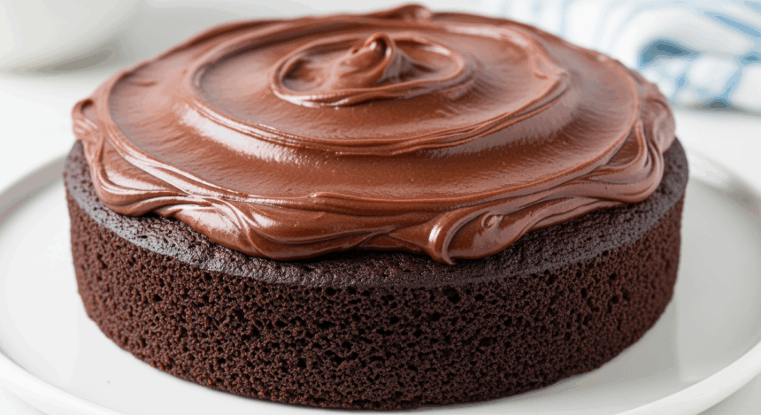 Chocolate Fudge Cake With Sour Cream