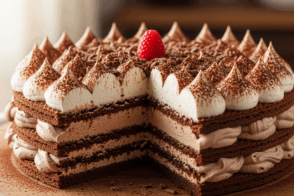 Chocolate Icebox Cake With Whipped Cream