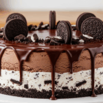 Oreo Ice Cream Cake With Chocolate Ganache