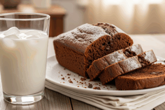 Chocolate Loaf Cake With Milk