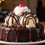 Hot Fudge Sundae Cake With Chocolate Chips