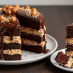 Chocolate Cake With Nut Filling