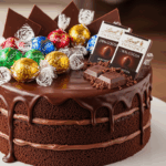 Chocolate Drip Cake With Lindt