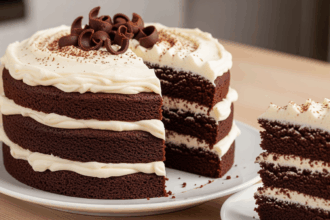 Vegan Chocolate Cake With Buttercream Frosting