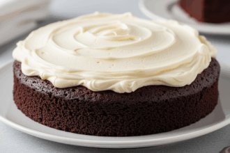 Chocolate Mud Cake With Cream Cheese Frosting