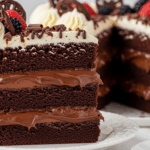 Chocolate Truffle Cake With Buttercream Frosting