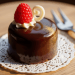 Miniature Chocolate Cake With Decorations