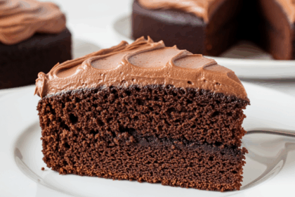 Soft Crumb Chocolate Cake With Fudge Frosting