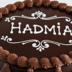 Chocolate Cake With Name Decoration