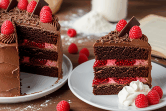 How To Make Chocolate Cake With Raspberry Filling
