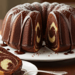 Marble Cake With Chocolate And Vanilla Cake Mix