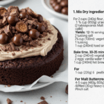 Chocolate Malt Cake Recipe With Malt Powder
