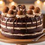 Chocolate Truffle Cake With Buttercream