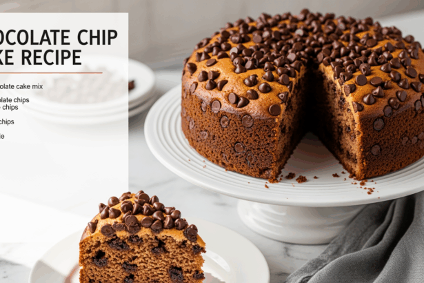 Chocolate Chip Cake Recipe With Cake Mix