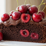 Easy Chocolate Cake With Cherries