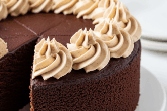 Kaluah Chocolate Cake With Kaluah Buttercream Frosting