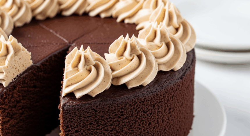 Kaluah Chocolate Cake With Kaluah Buttercream Frosting