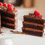 Chocolate Cake With Knife