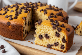 Homemade Cake With Chocolate Chips