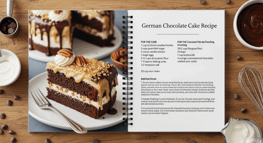 German Chocolate Cake Recipe With Sour Cream