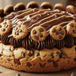 Cookie Cake With Chocolate Filling