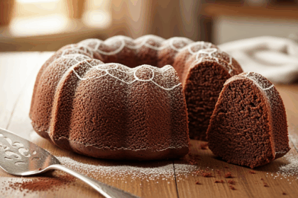 Chocolate Bundt Cake With Cocoa Powder
