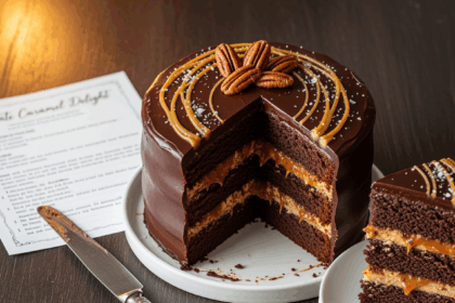 Chocolate Cake With Caramel Filling Recipe