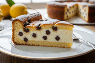 Italian Ricotta Cake With Chocolate Chips