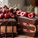 Chocolate Cake With Sour Cherries