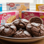 Chocolate Cookies Made With Cake Mix Boxes