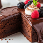 Flourless Chocolate Cake With Chocolate Ganache