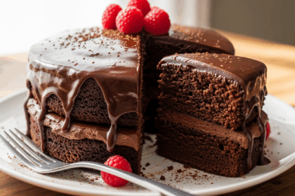 Keto Chocolate Cake With Ganache