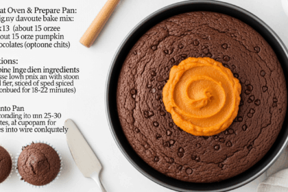 How To Make Chocolate Cake With 3 Ingredients