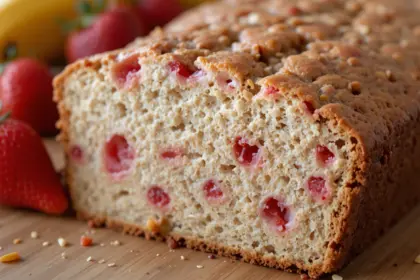 Strawberry Banana Bread Recipe Snook