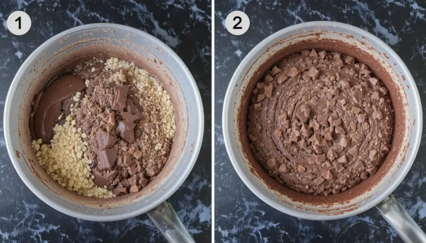 Chocolate Banana Bread Recipe Steps