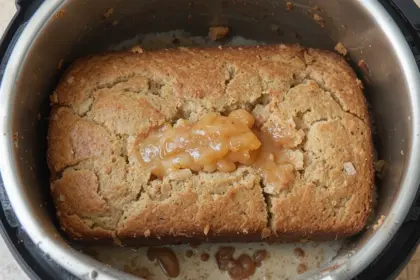 Instant Pot Banana Bread Recipe With Applesauce