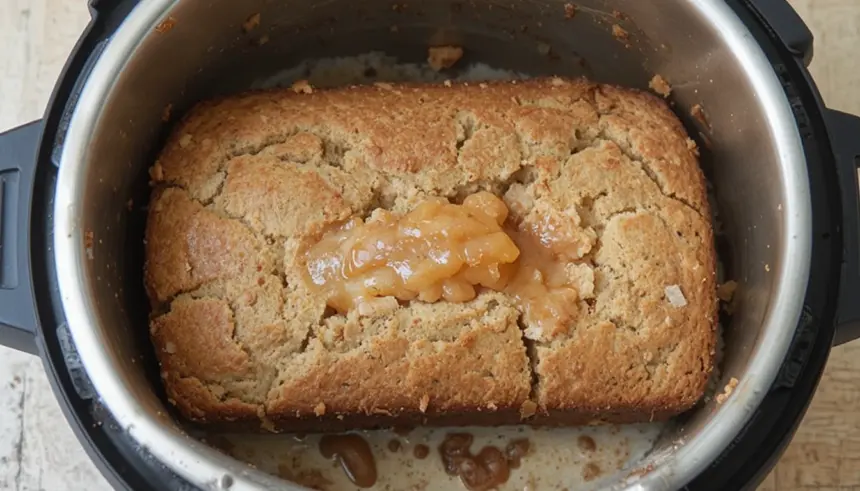 Instant Pot Banana Bread Recipe With Applesauce