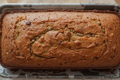 Banana Zucchini Bread Recipe Card