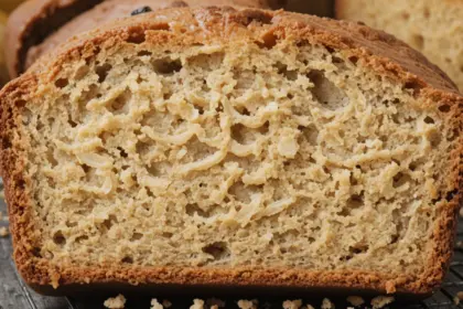 Vegan Banana Bread Recipe With Mashed Bananas