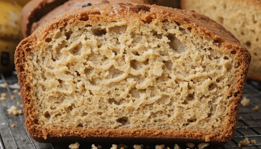 Vegan Banana Bread Recipe With Mashed Bananas