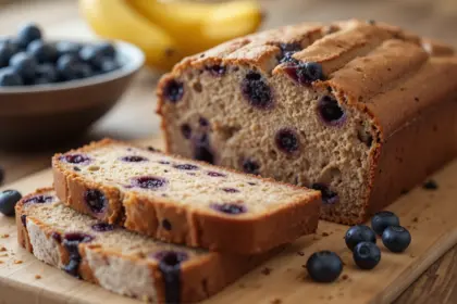 Banana- Blueberry Bread Recipe