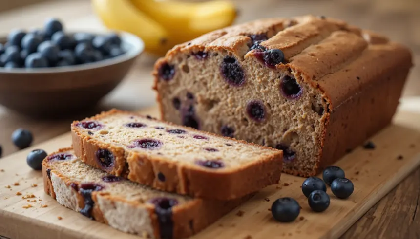 Banana- Blueberry Bread Recipe