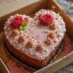 Heart-Shaped Cake In Bento Box