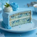 Blue Bento Cake Aesthetic