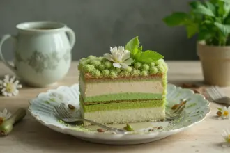 Green Bento Cake Aesthetic